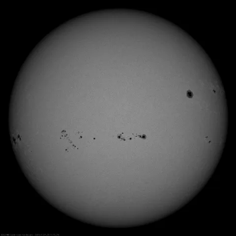 Image of Sun's photosphere