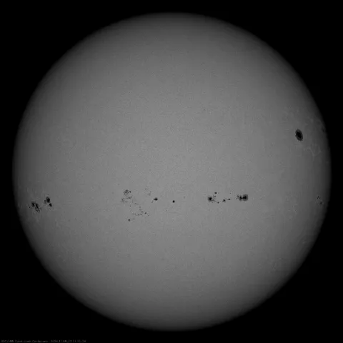 Image of Sun's photosphere