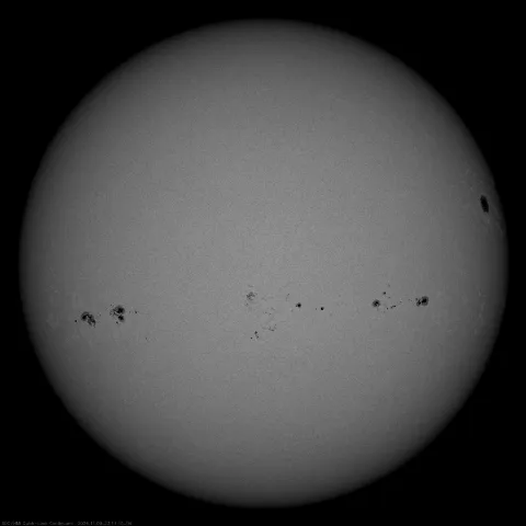 Image of Sun's photosphere