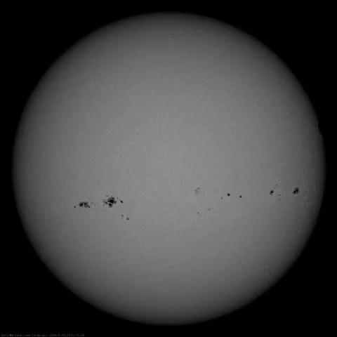 Image of Sun's photosphere