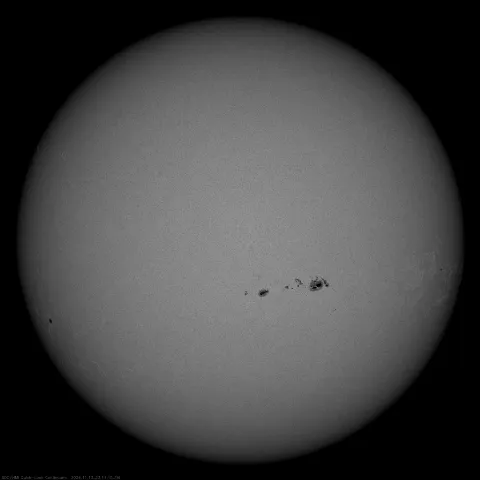 Image of Sun's photosphere