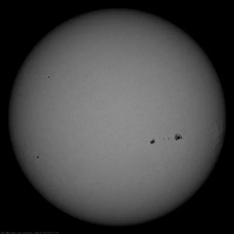 Image of Sun's photosphere