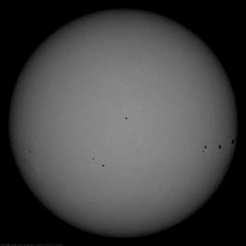 Image of Sun's photosphere