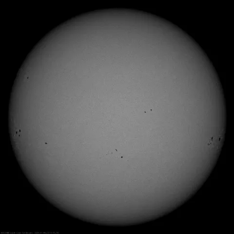 Image of Sun's photosphere