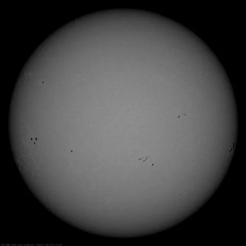 Image of Sun's photosphere