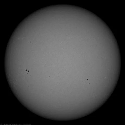 Image of Sun's photosphere