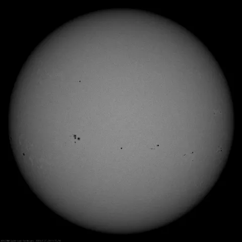 Image of Sun's photosphere