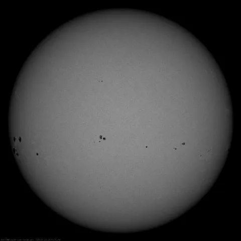 Image of Sun's photosphere