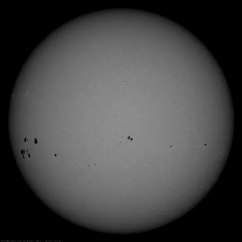 Image of Sun's photosphere