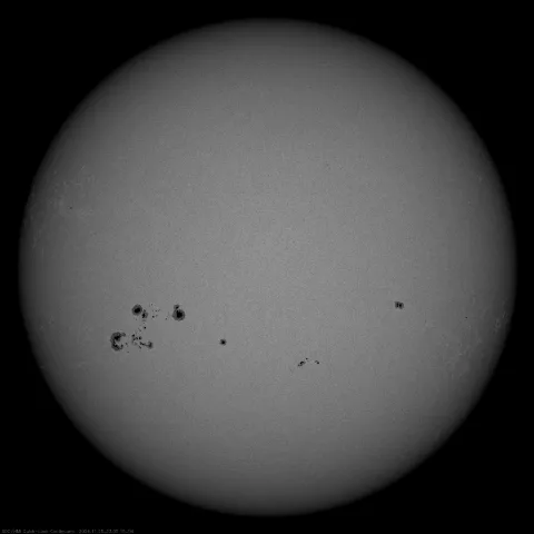 Image of Sun's photosphere