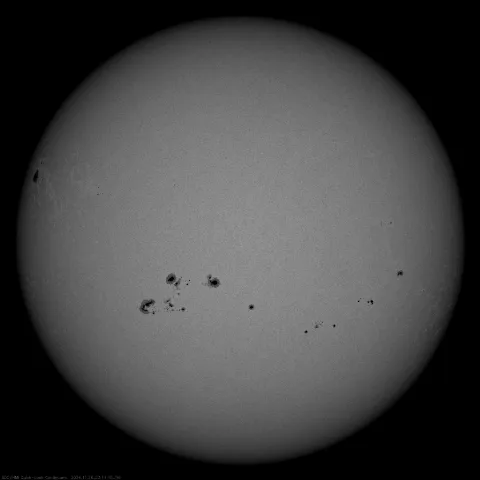 Image of Sun's photosphere