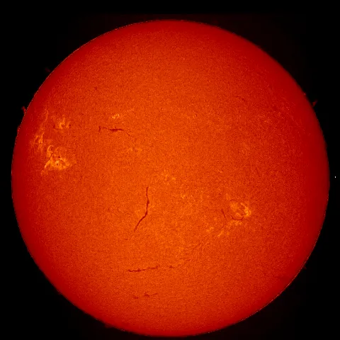 Image of Sun's chromosphere