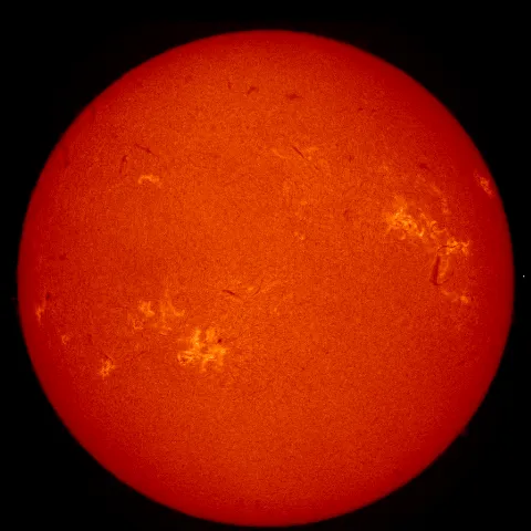 Image of Sun's chromosphere