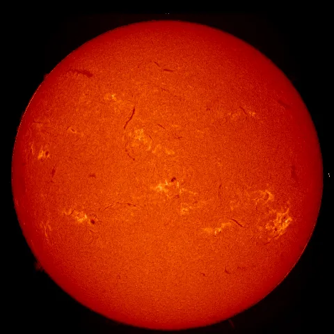 Image of Sun's chromosphere