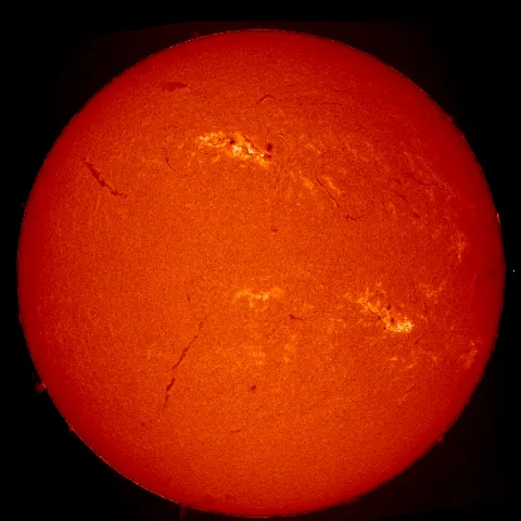 Image of Sun's chromosphere