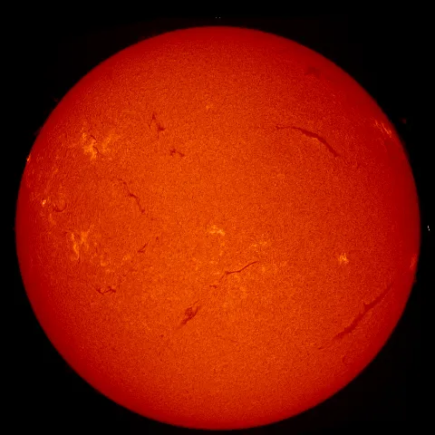 Image of Sun's chromosphere