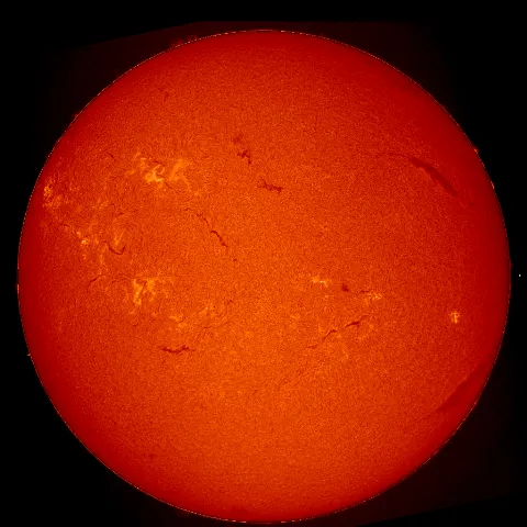 Image of Sun's chromosphere