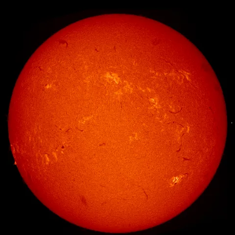 Image of Sun's chromosphere