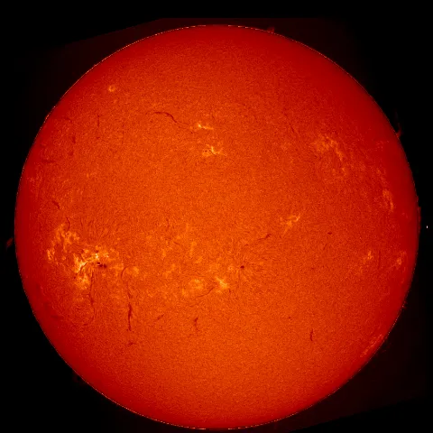 Image of Sun's chromosphere