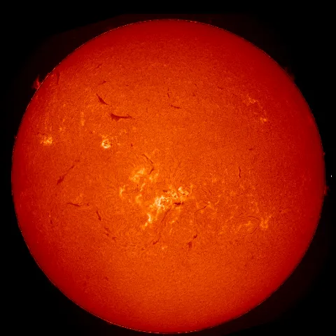 Image of Sun's chromosphere