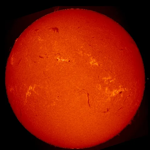 Image of Sun's chromosphere