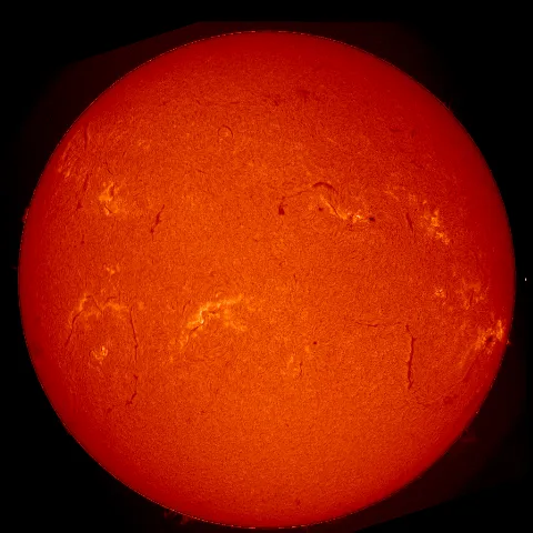 Image of Sun's chromosphere