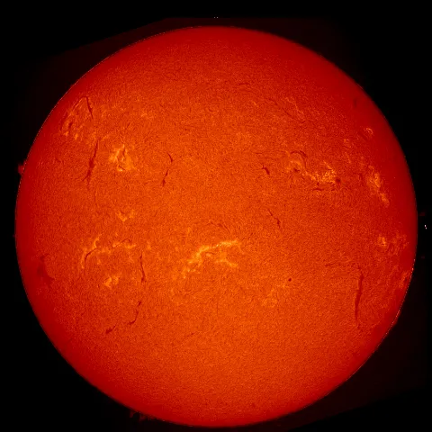 Image of Sun's chromosphere