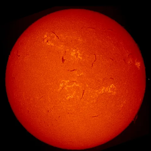 Image of Sun's chromosphere