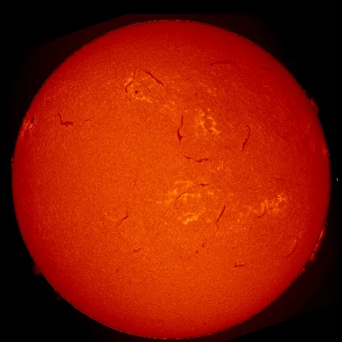 Image of Sun's chromosphere