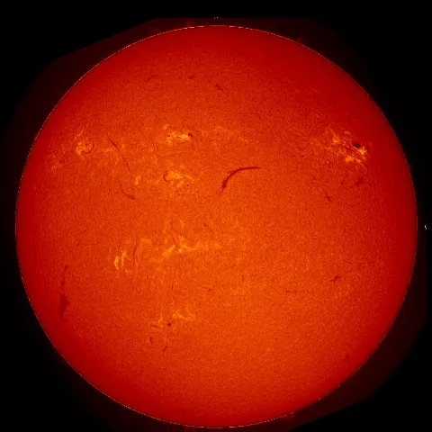 Image of Sun's chromosphere