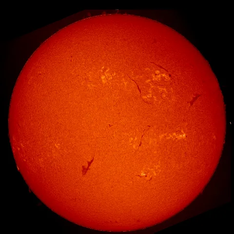 Image of Sun's chromosphere