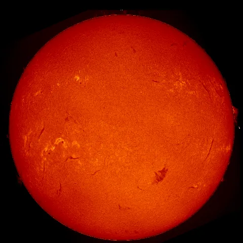 Image of Sun's chromosphere