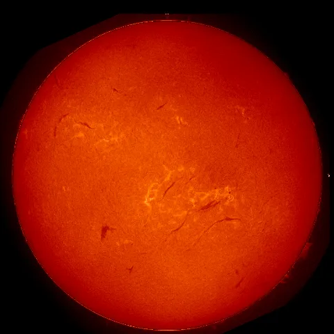 Image of Sun's chromosphere