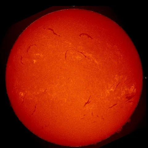 Image of Sun's chromosphere