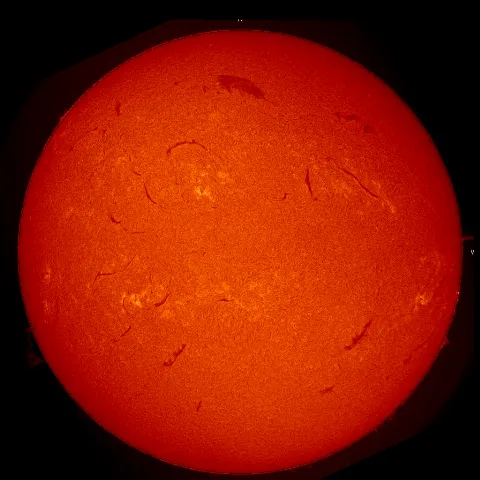 Image of Sun's chromosphere