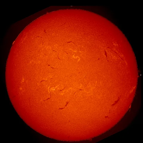 Image of Sun's chromosphere