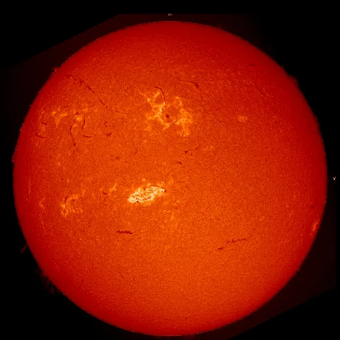 Image of Sun's chromosphere