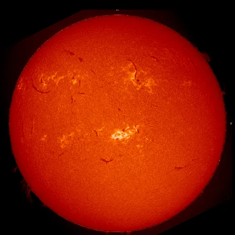 Image of Sun's chromosphere