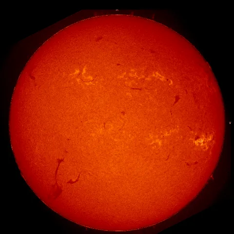 Image of Sun's chromosphere