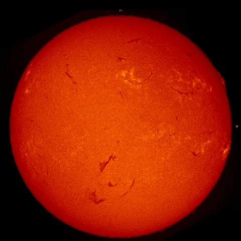 Image of Sun's chromosphere