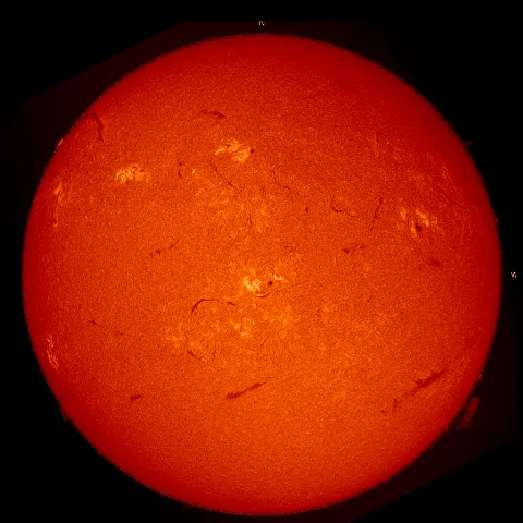 Image of Sun's chromosphere