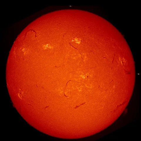 Image of Sun's chromosphere