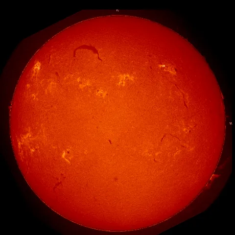 Image of Sun's chromosphere