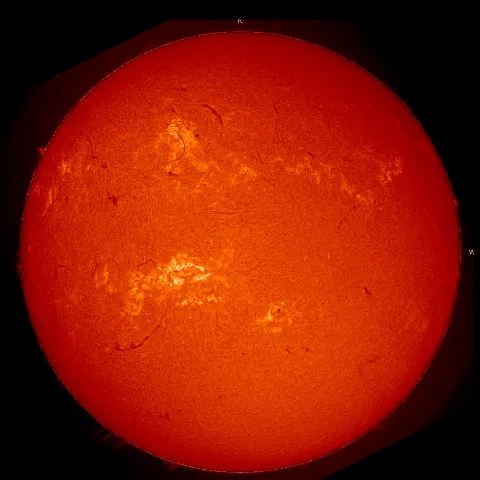 Image of Sun's chromosphere