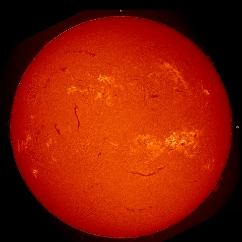 Image of Sun's chromosphere