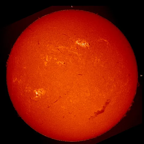 Image of Sun's chromosphere