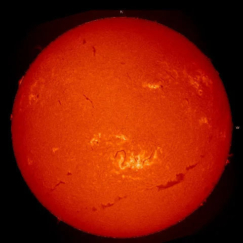 Image of Sun's chromosphere