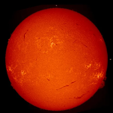 Image of Sun's chromosphere