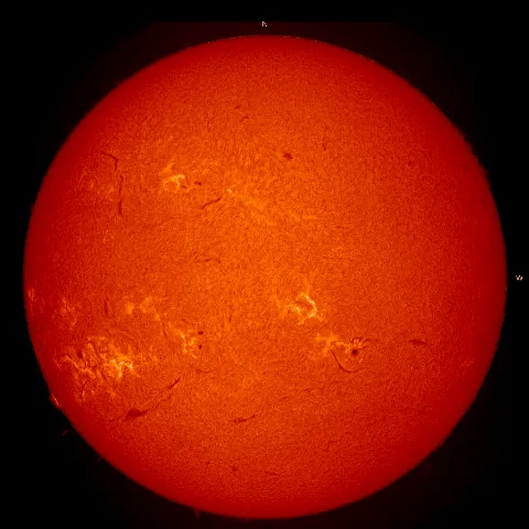 Image of Sun's chromosphere