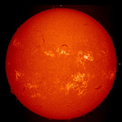 Image of Sun's chromosphere